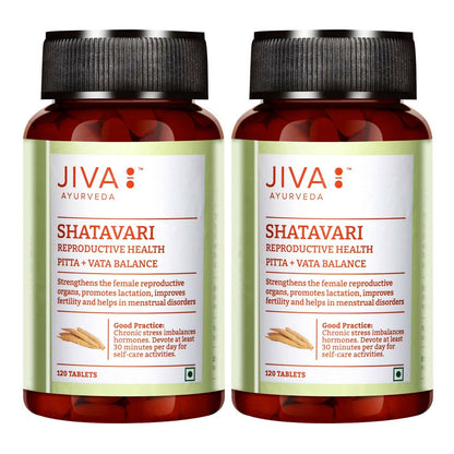 Jiva Ayurveda Shatavari Tablets - BUDNE