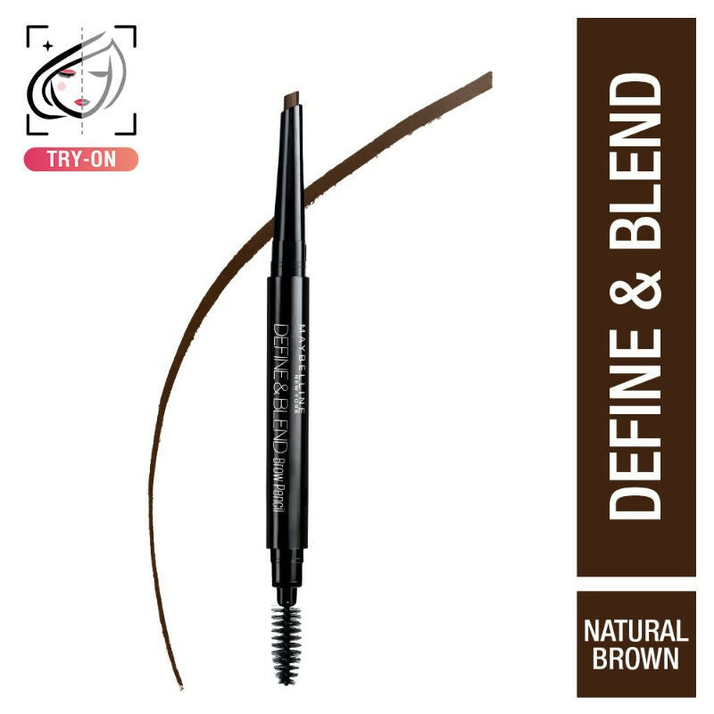 Maybelline New York Define & Blend Brow Pencil - Natural Brown