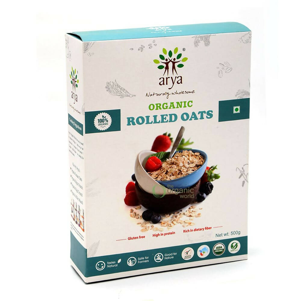 Arya Farm Organic Rolled Oats - BUDNE