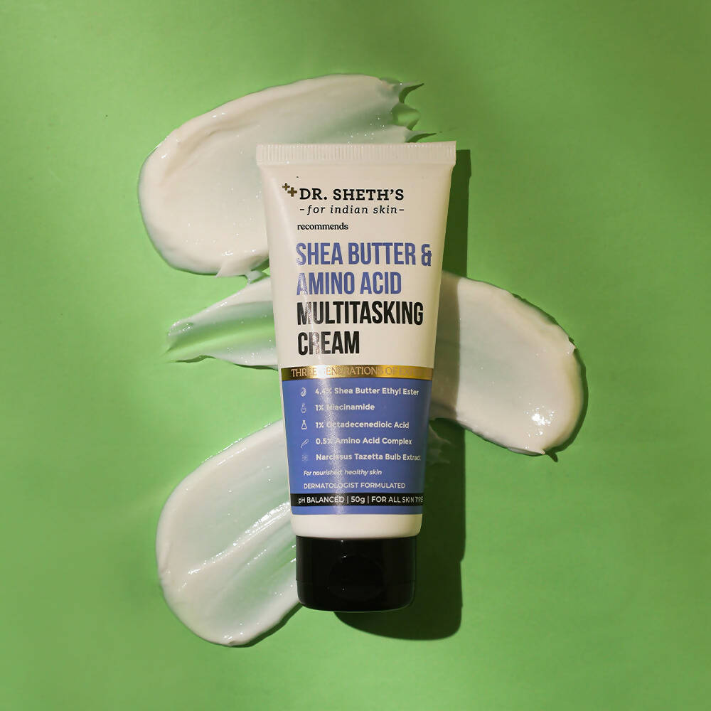 Dr. Sheth's Shea Butter & Amino Acid Multitasking Cream