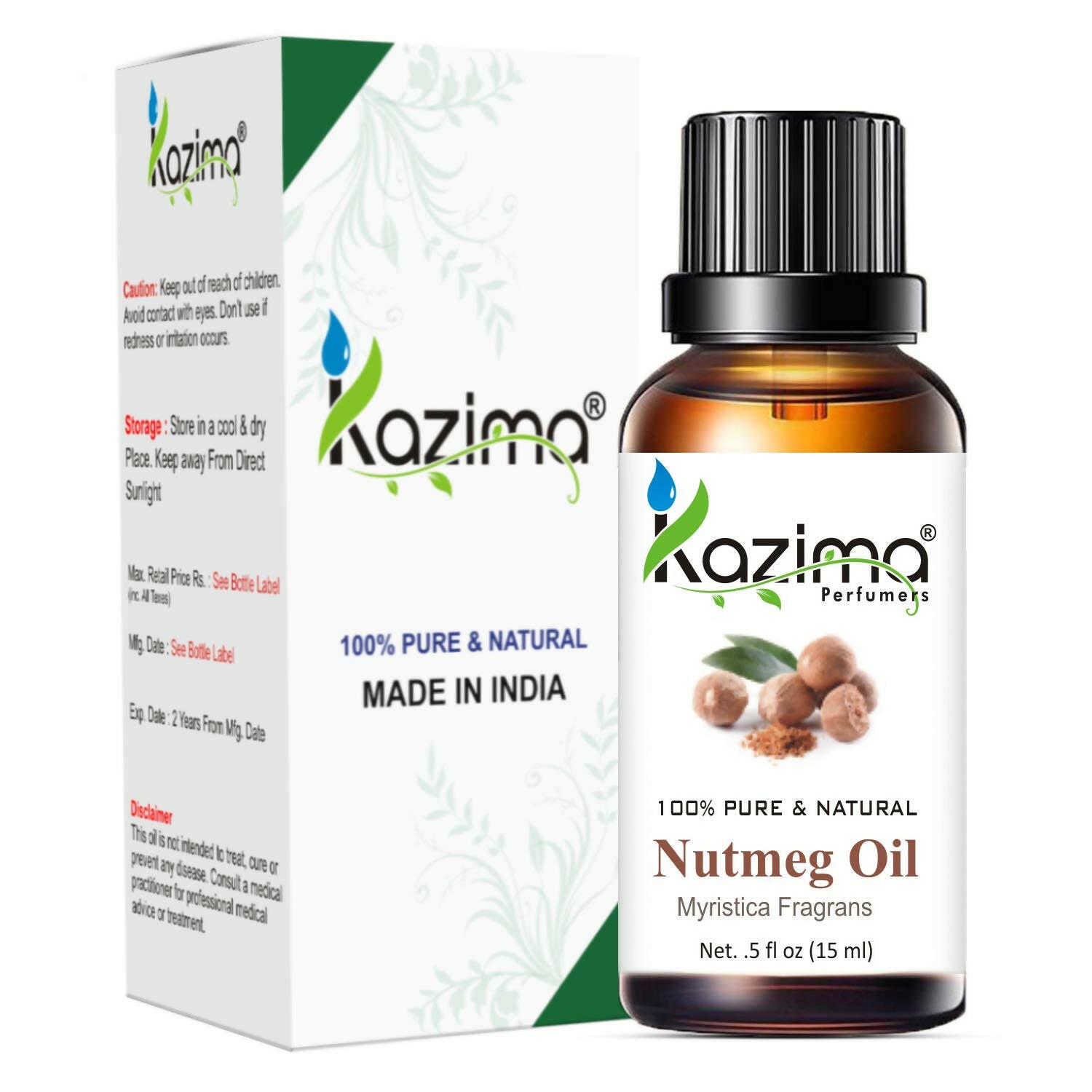 Kazima Nutmeg Essential Oil - BUDNEN