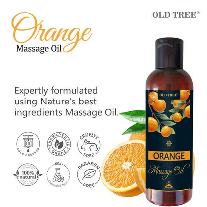 Old Tree Orange Body Massage Oil