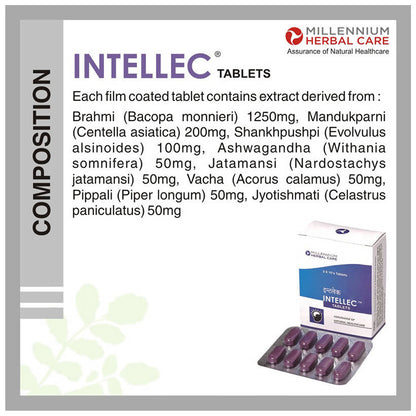 Millennium Herbal Intellec Tablets