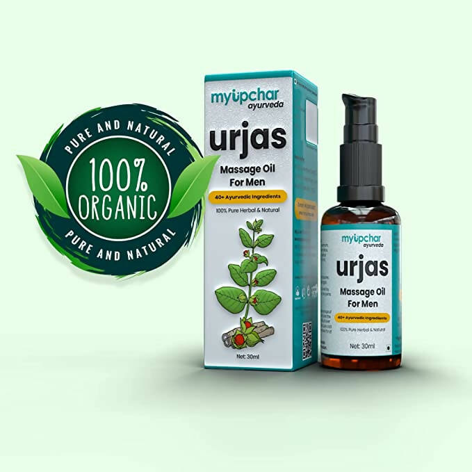 myUpchar Ayurveda Urjas Massage Oil For Men