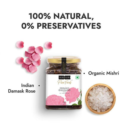 Kapiva Ayurveda Pure Foods Organic Gulkand