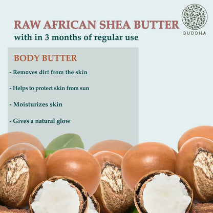 Buddha Natural African Shea Butter Unrefined 100% Pure Raw