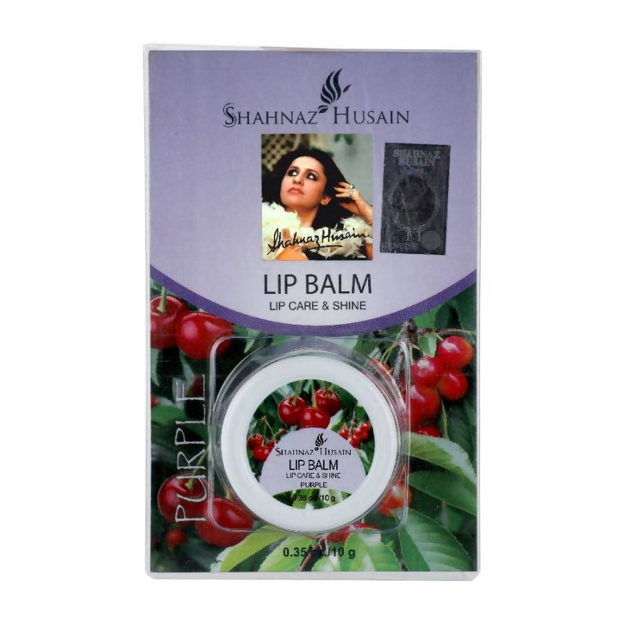 Shahnaz Husain Lip Balm Lip Care & Shine Purple