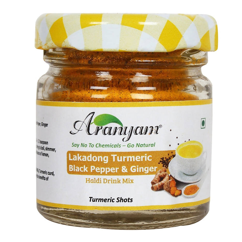 Aranyam Lakadong Turmeric Black Pepper & Ginger - BUDNE