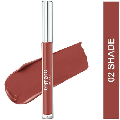 FLiCKA Tomato Liquid Lipstick - Brown Nude - Shade 02