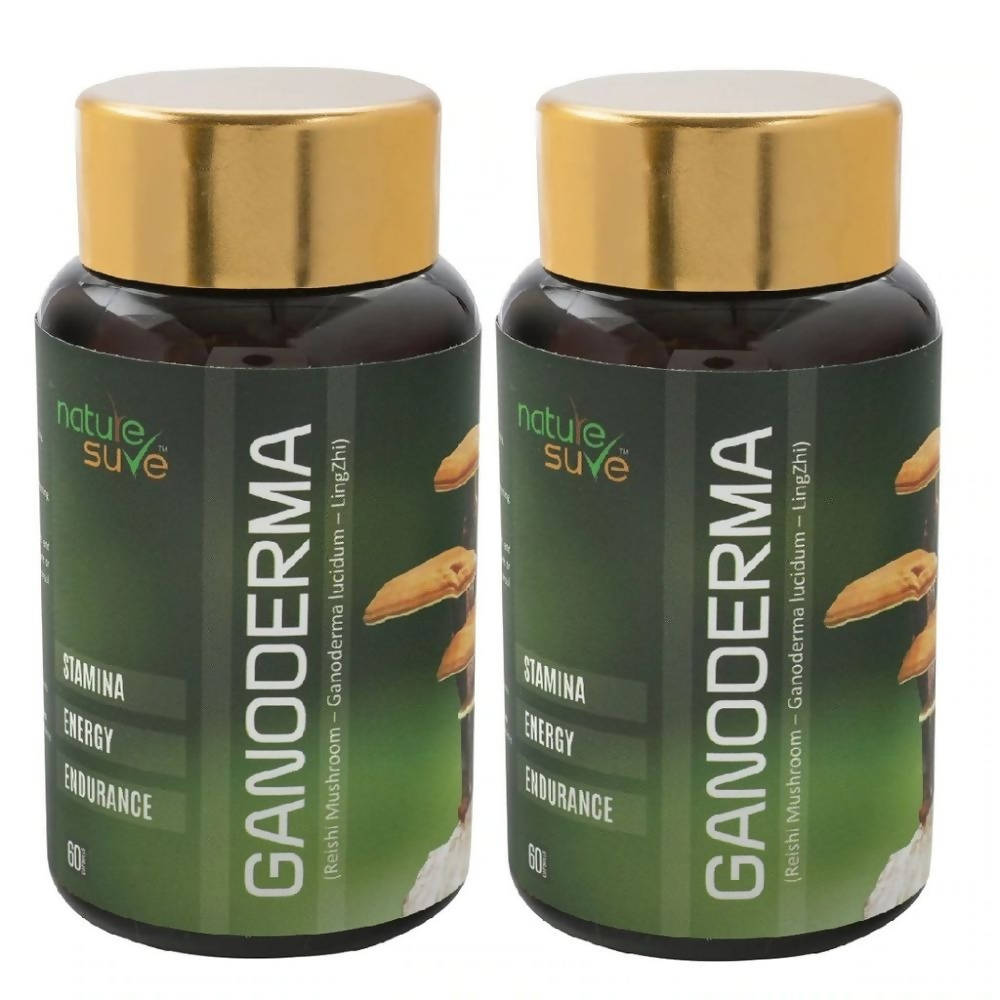 Nature Sure Ganoderma Ling Zhi Reishi Mushroom Capsules