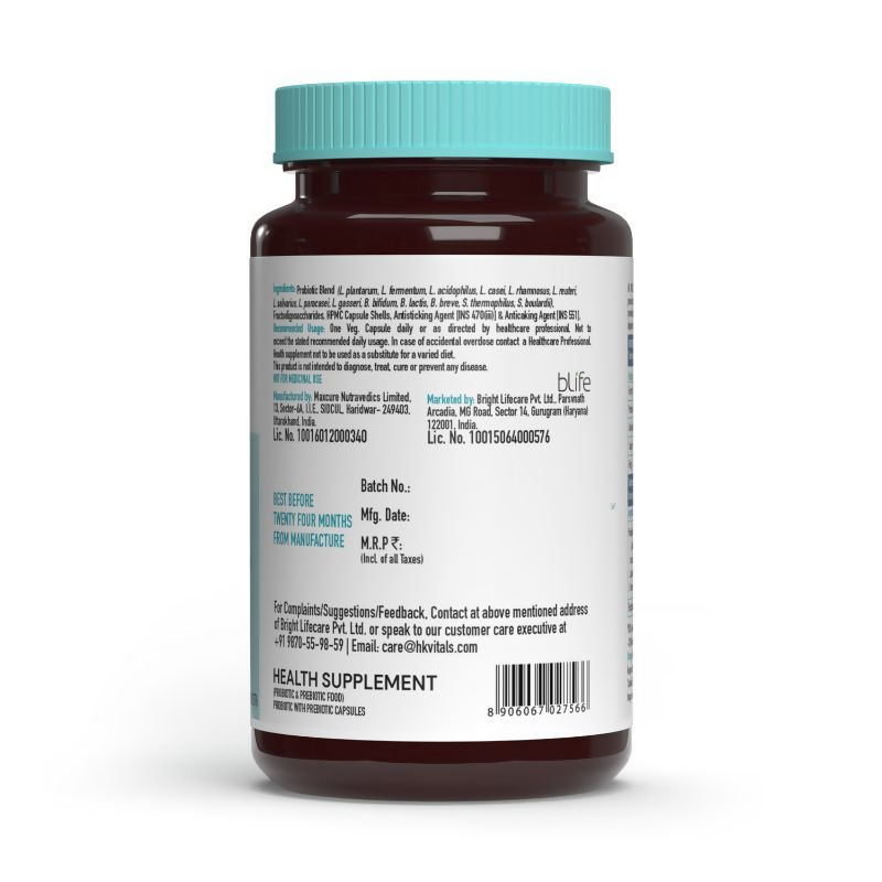 HK Vitals Pre and Probiotics Capsules