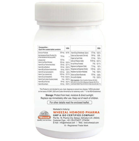 Wheezal Vitamin D+ Tablets