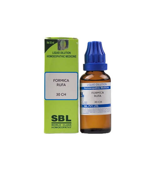 SBL Homeopathy Formica Rufa Dilution - BUDEN