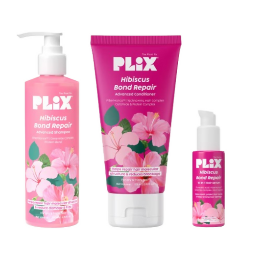 PLIX the Plant Fix Hibiscus Frizz Control Hair Combo - 430GM