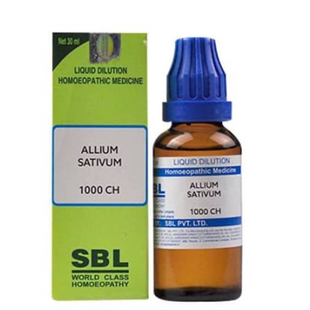 SBL Homeopathy Allium Sativum Dilution 1000 CH