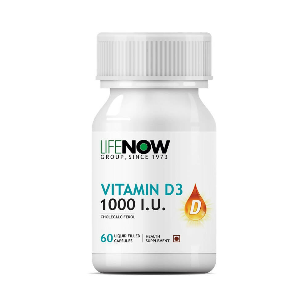 Lifenow Vitamin D3 1000 I.U. Capsules -  usa australia canada 