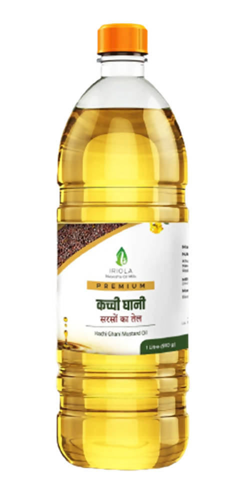 Iriola Nayesha Mills Premium Kachi Ghani Mustard Oil - BUDNE