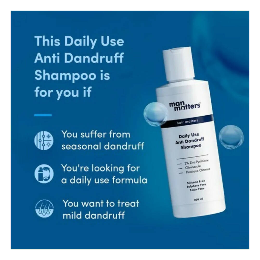 Man Matters Anti Dandruff Daily Use Shampoo