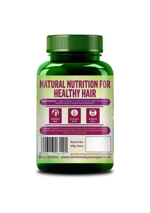 Himalayan Organics Plant Based Biotin 10000mcg Capsules