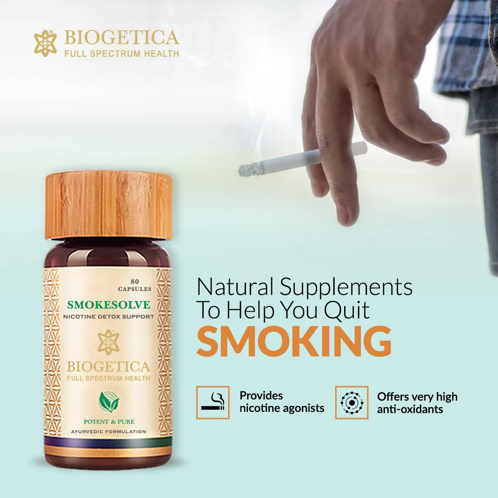 Biogetica Smokesolve (Lungs Care- Antioxidant)