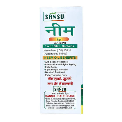 Sansu Organic Neem Oil