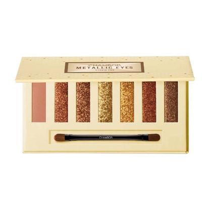 Chambor Studio Pro Eye Shadow Palette Makeup - 002 Metallic Eyes