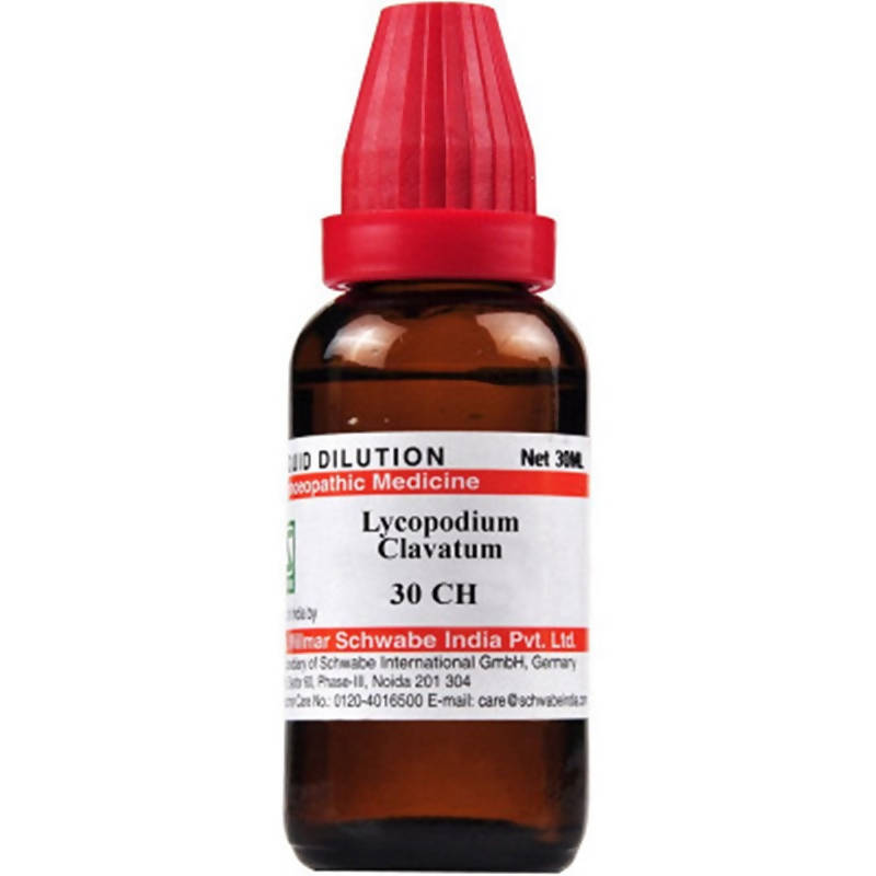 Dr. Willmar Schwabe India Lycopodium Clavatum Dilution - BUDNE