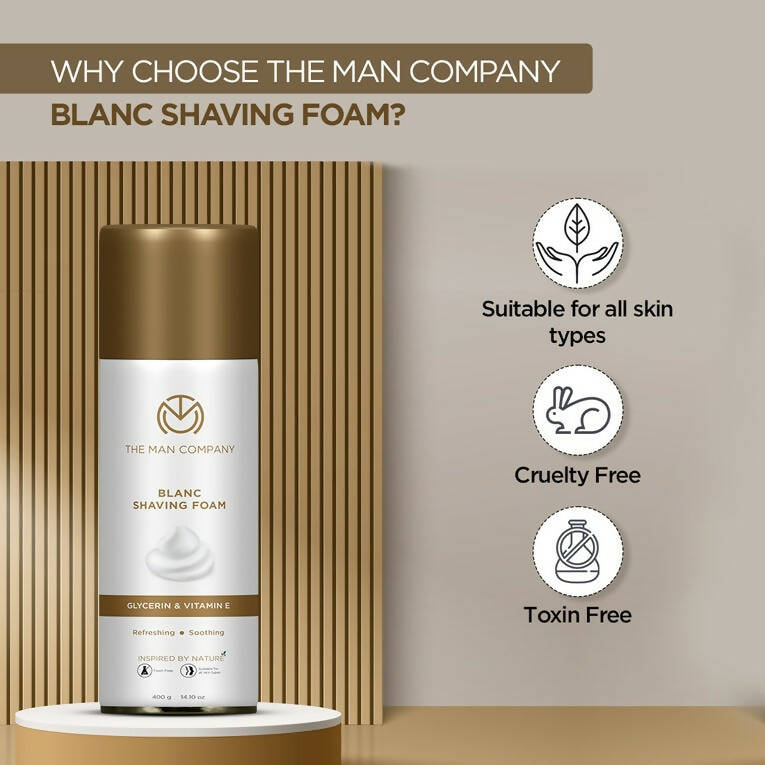 The Man Company Blanc Shaving Foam