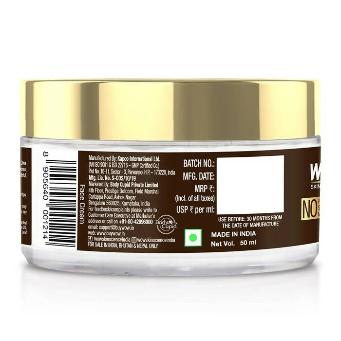 Wow Skin Science Night Cream With Niacinamide & Olive Leaf Extract