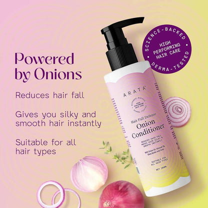 Arata Hair Fall Defense Onion Conditioner