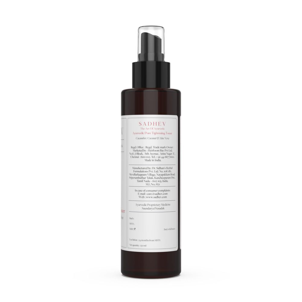 Sadhev Ayurvedic Pore Tightening Toner