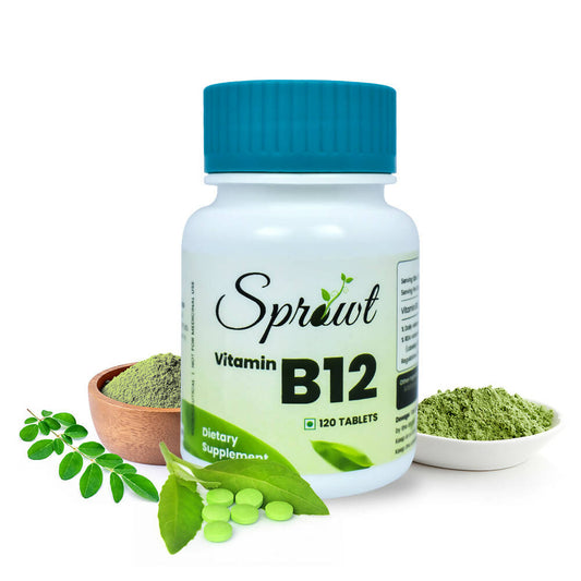 Sprowt Plant Based Vitamin B12 Tablets - BUDEN