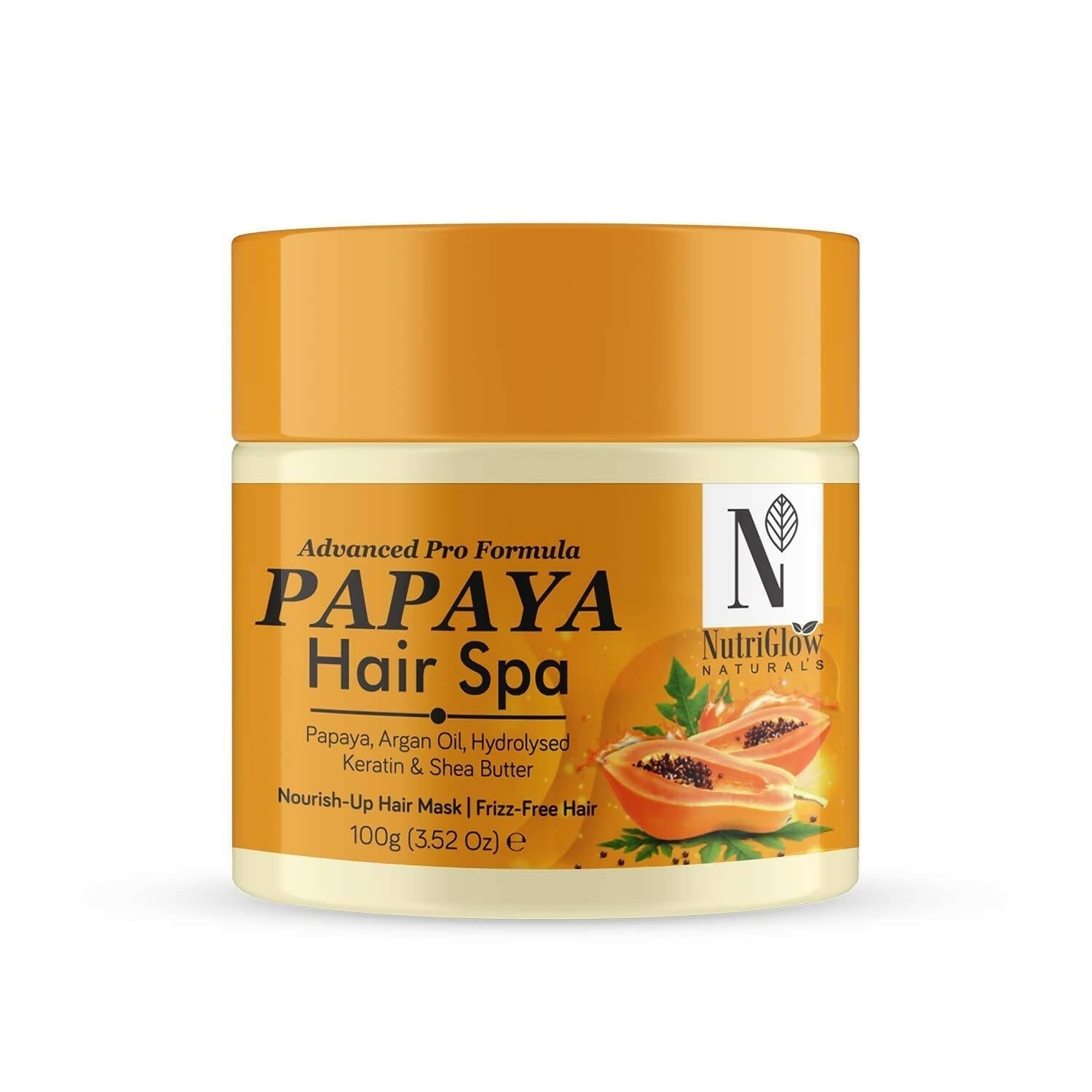 NutriGlow NATURAL'S Advanced Pro Formula Papaya Spa with Argan Oil - BUDEN