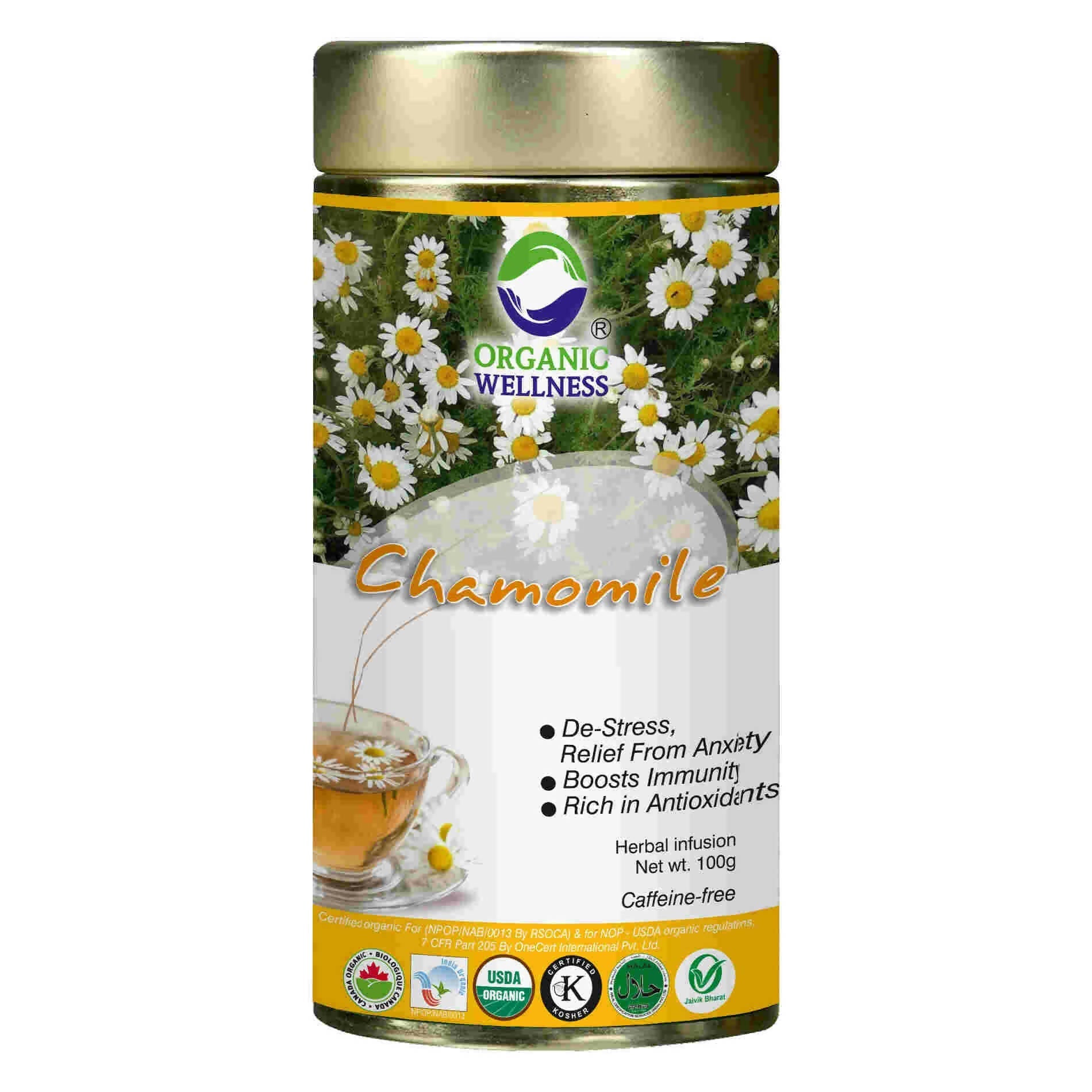 Organic Wellness Blossom Chamomile Tea -  usa australia canada 