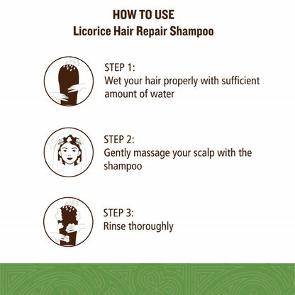 Soultree Licorice Hair Repair Shampoo With Strengthening Bhringraj