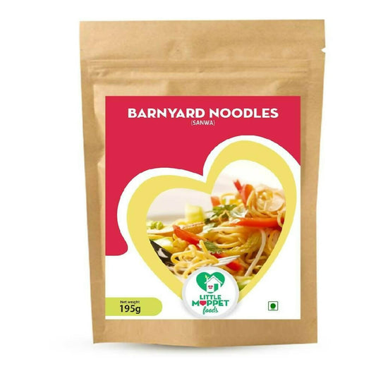 Little Moppet Foods Barnyard Millet Noodles -  USA, Australia, Canada 