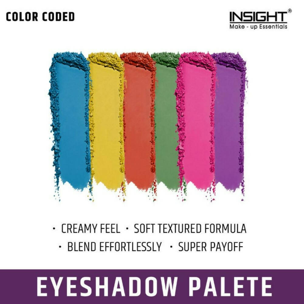 Insight Cosmetics Show Time Eyeshadow Palette - Color Coded