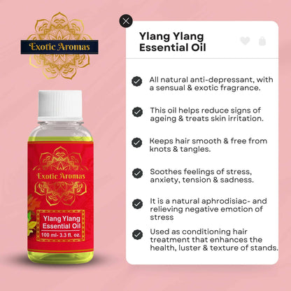 Exotic Aromas Ylang Ylang Essential Oil