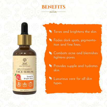 Khadi Essentials 20% Vitamin C Face Serum