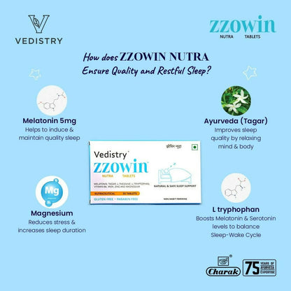 Vedistry Zzowin Nutra Tablets