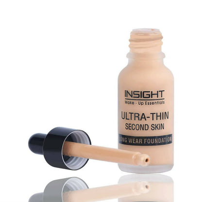 Insight Cosmetics Ultra-Thin Second Skin Long Wear Liquid Foundation - Rose Belge
