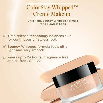 Revlon Color Stay Whipped Creme Make Up - Natural Tan