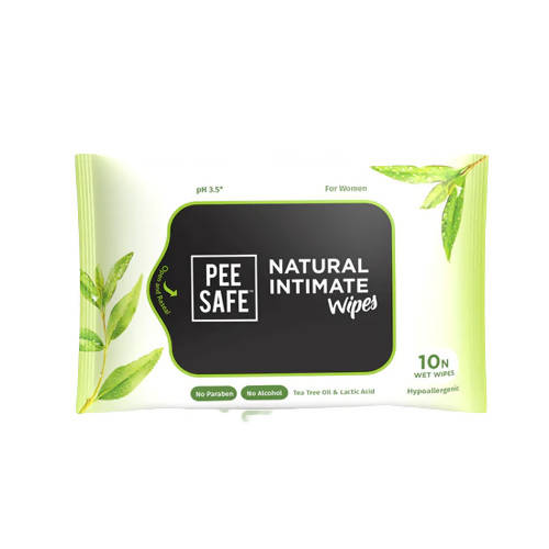 Pee Safe Natural Intimate Wipes - usa canada australia