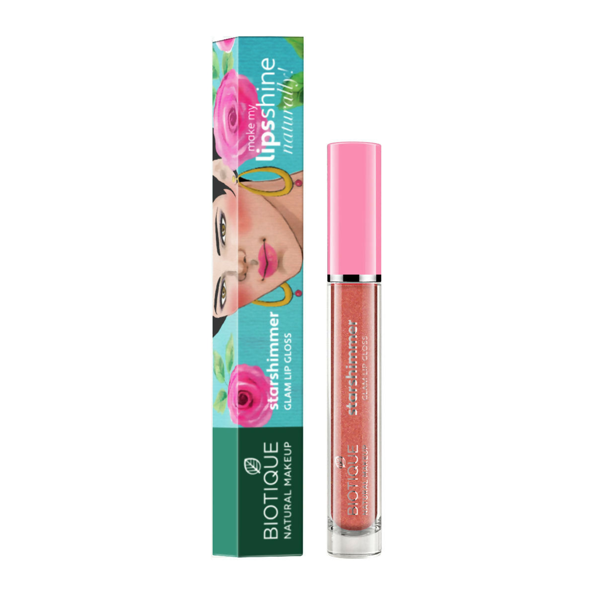 Biotique Starshimmer Glam Lip Gloss - Peek A Boo