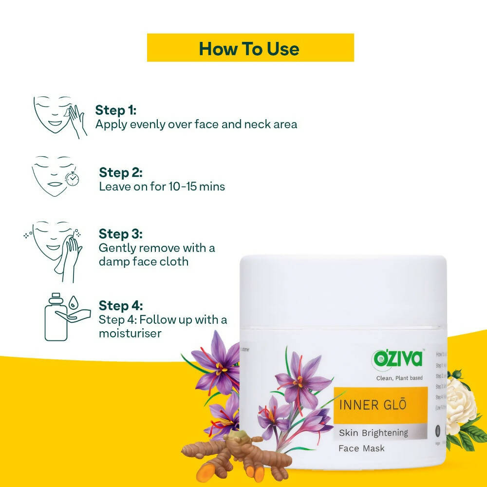 OZiva Inner Glo Skin Brightening Face Mask