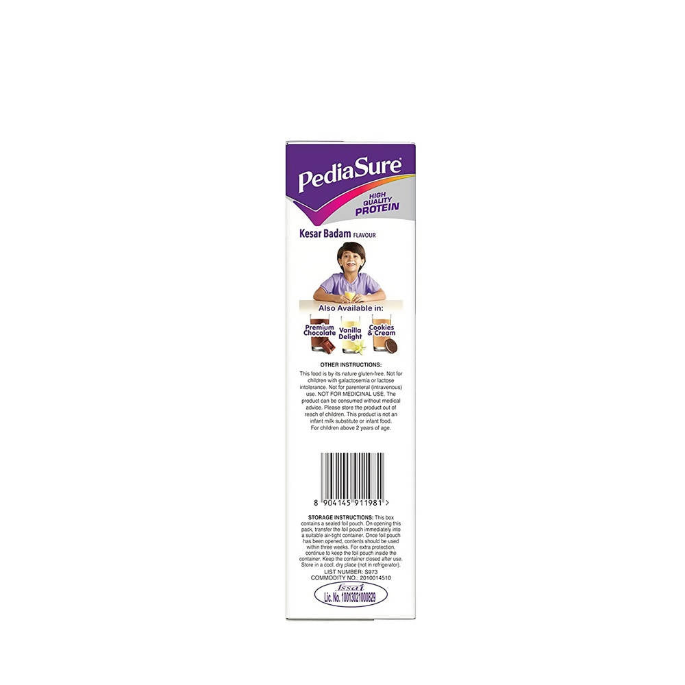 PediaSure Health and Nutrition Drink Powder for kids (Kesar Badam)