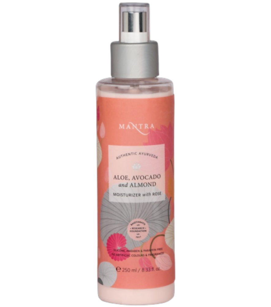 Mantra Herbal Aloe, Avocado And Almond Moisturiser With Rose