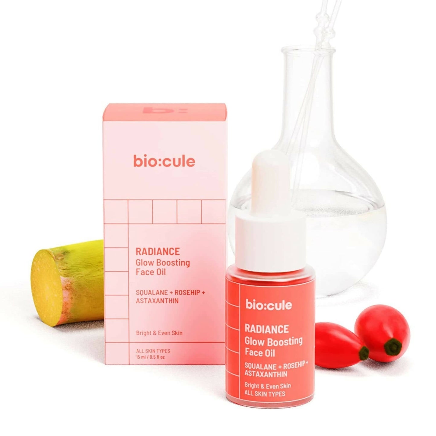 Biocule Radiance Glow Boosting Face Oil - BUDNEN