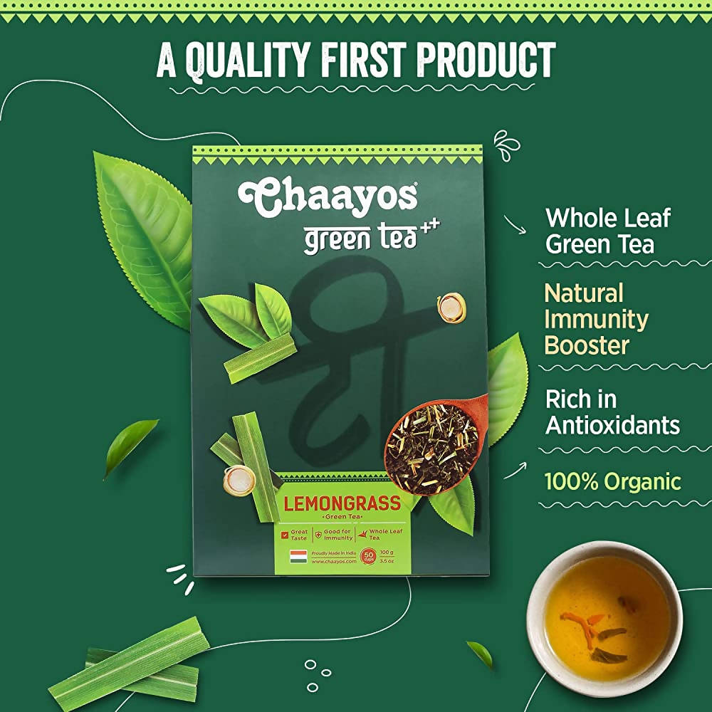 Chaayos Lemongrass Green Tea