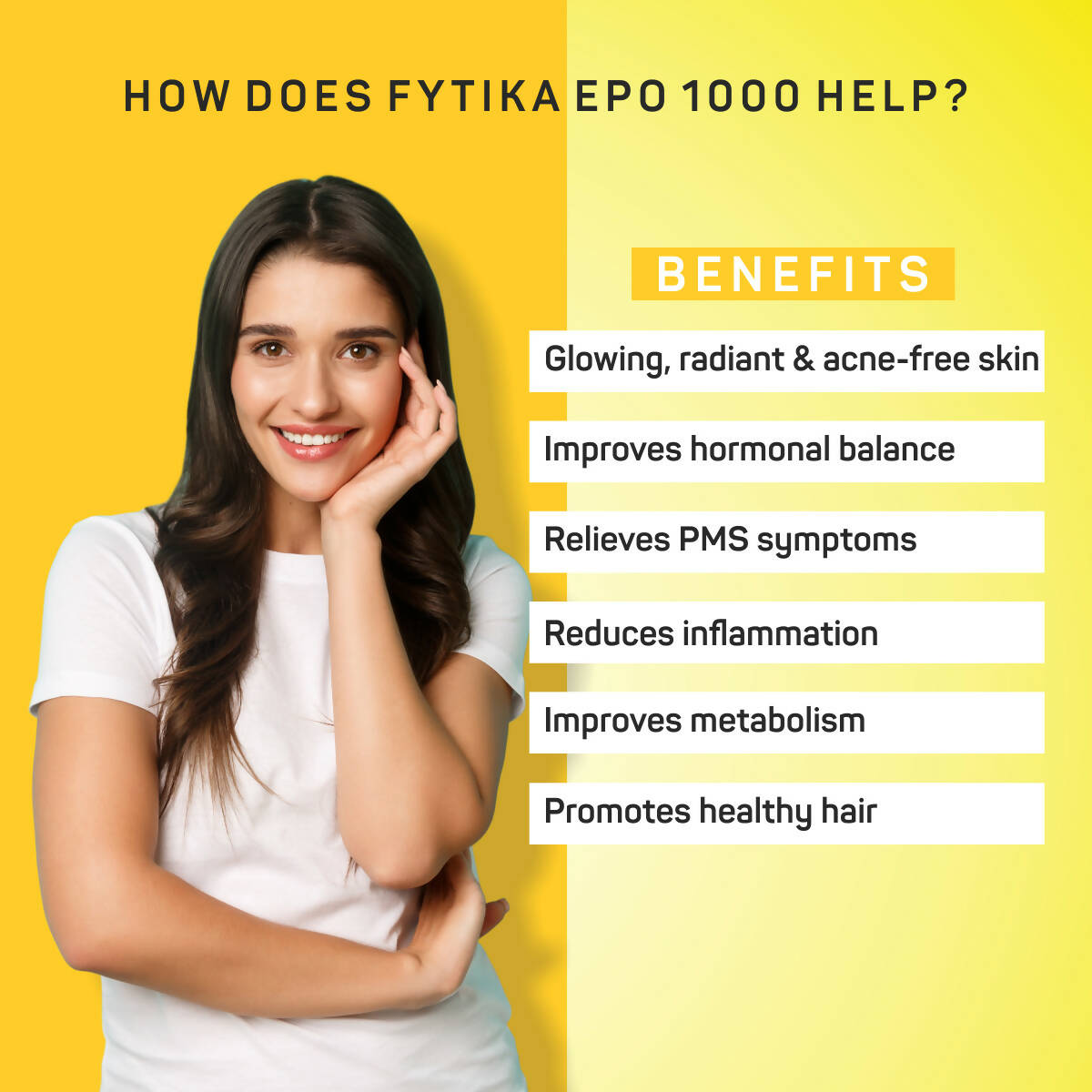 Fytika Epo 1000 Evening Primrose Oil and Tocotrienol Capsules